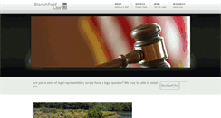 Desktop Screenshot of blanchfield-law.com